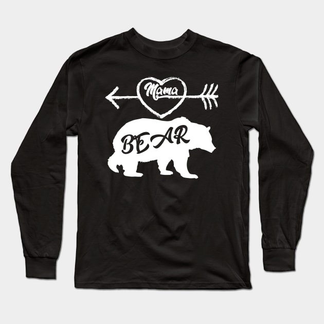 mama bear Long Sleeve T-Shirt by youki